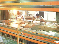 皮革鞣製工場